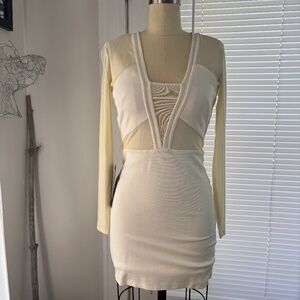 Bebe White Dress